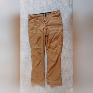 Orvis Men's Hiking Pants Fleece Lined Water Resistant 32x32
